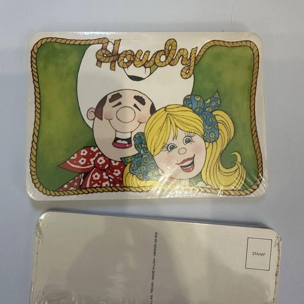 Cowboy postcard‎ Pack , 1970s NWT